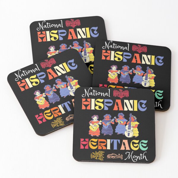 Item preview, National Hispanic Heritage Month hispanic dancers And signs designed and sold by OliverBrueggem.
