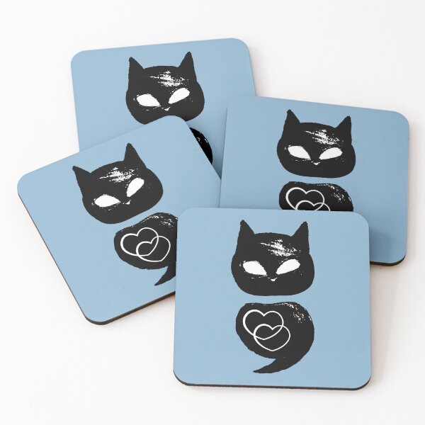 Item preview, Semicolon Cat designed and sold by THROUGH-LIFE.