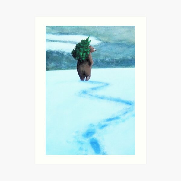 Coming Home For Chrismas Kunstdruck