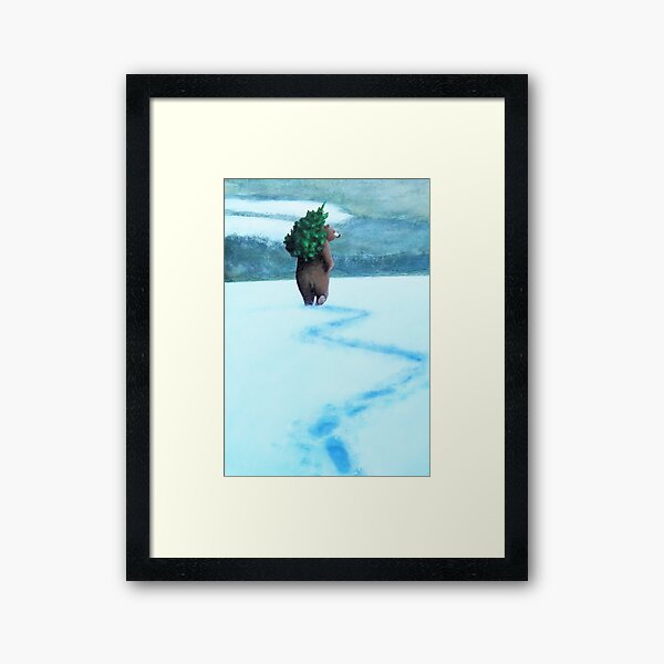 Coming Home For Chrismas Gerahmter Kunstdruck
