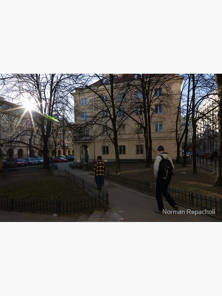 Out for a walk - Warsaw Poland by keystone