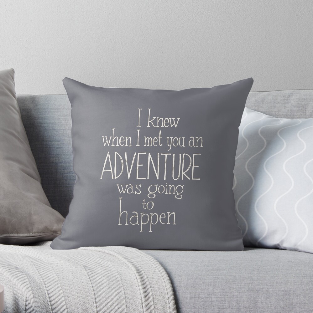 Adventure Throw Pillow