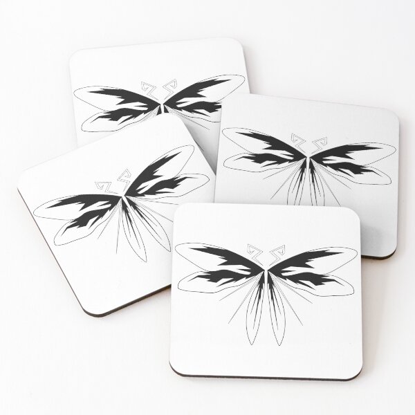 Item preview, Wings (Black) designed and sold by SerafinaArt.