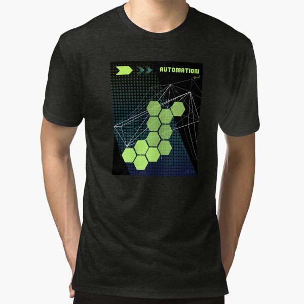 Automatización, Startup de software, Ingeniero de software, Programador Camiseta de tejido mixto
