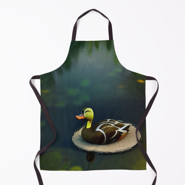 Item preview, Happy Duck in A Pond Art designed and sold by KishShop.
