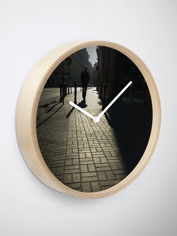 Alternate view of From pillar to post - Warsaw Poland Clock
