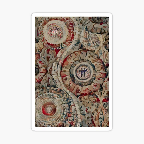 piart pi network art wallpaper Sticker