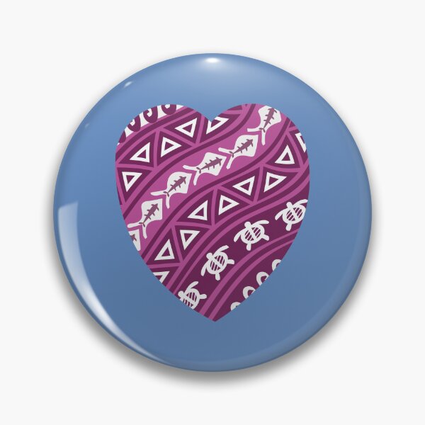 Item preview, Pink Wave Pareo Heart. designed and sold by Nanar1984.