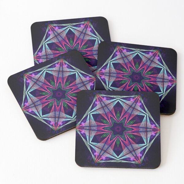 Item preview, UV Line Pattern Hexagaonal designed and sold by TheDarkArtRoom.