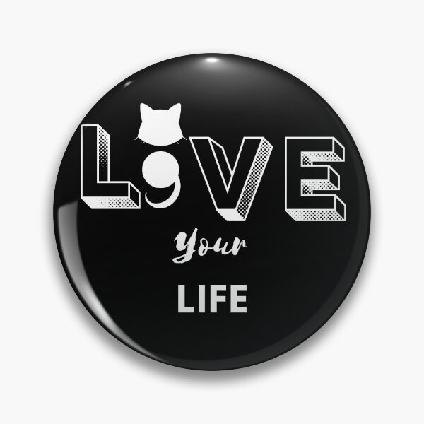 Item preview, Semicolon Cat (Live Your Life. A) designed and sold by SimplyMe-Plus.