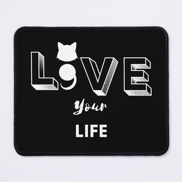 Item preview, Semicolon Cat (Live Your Life. A) designed and sold by SimplyMe-Plus.
