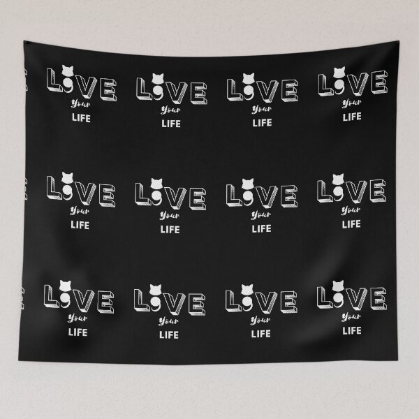 Item preview, Semicolon Cat (Live Your Life. A) designed and sold by SimplyMe-Plus.