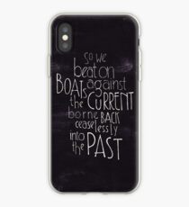 So we beat on - The Great Gatsby iPhone Case