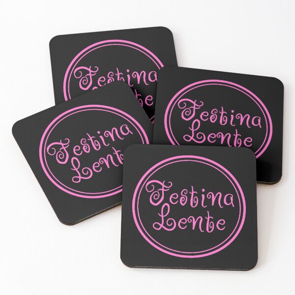 Item preview, Festina Lente - Make Haste Slowly - Latin Phrases designed and sold by JourneyCreative.