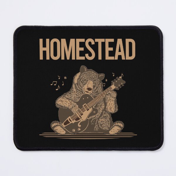 Item preview, Bear With Guitar Homestead designed and sold by BloodMoneyTwit.