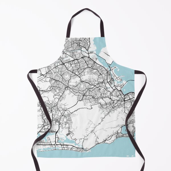 Item preview, Rio de Janeiro City Map of Brazil - Circle designed and sold by deMAP.