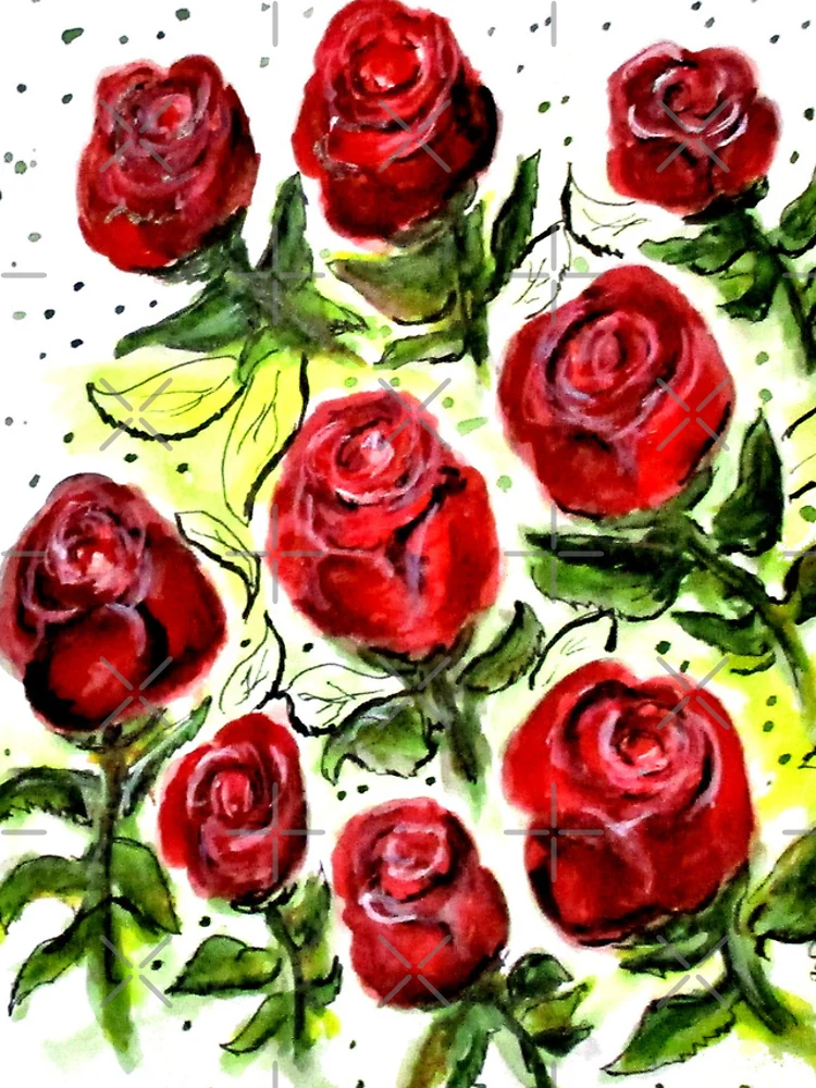 Thumbnail 4 of 4, iPhone Case, Designer Roses designed and sold by Clyde J. Kell.