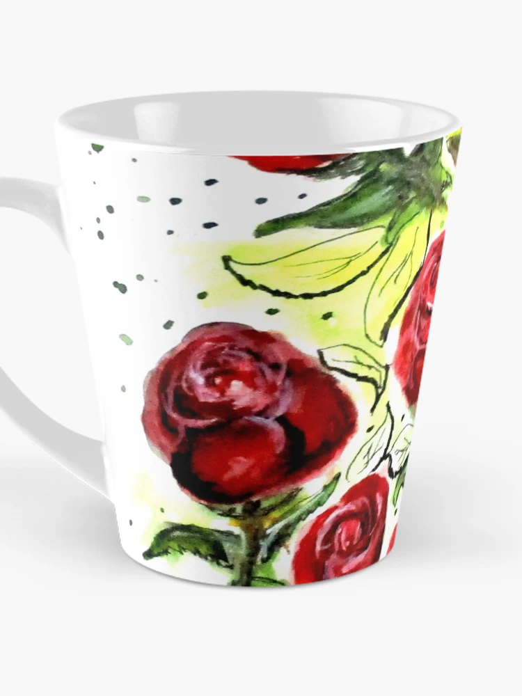 Thumbnail 3 of 4, Coffee Mug, Designer Roses designed and sold by Clyde J. Kell.