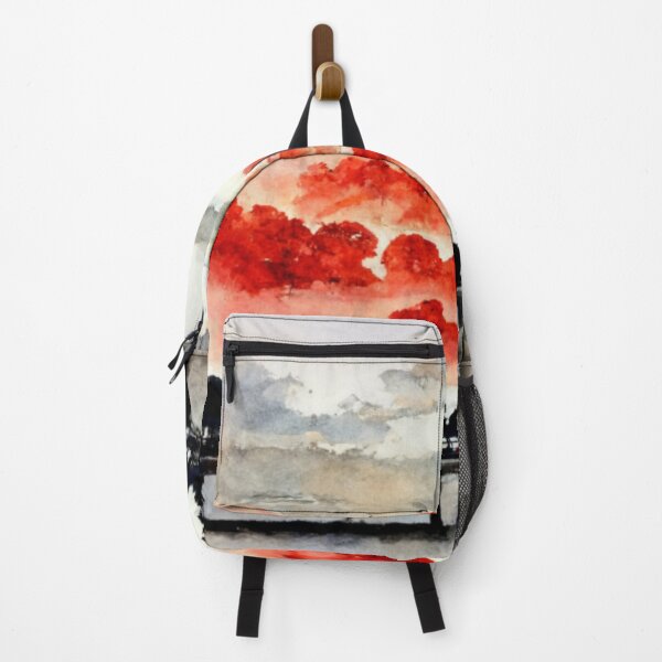Item preview, Watercolor view Ueno Park Tokyo Asakusa designed and sold by Mirochan80.
