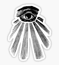 The all seeing eye Sticker