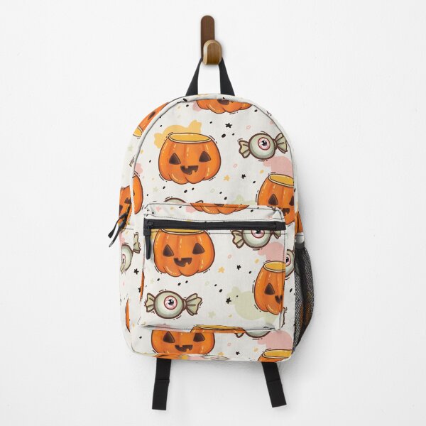 Item preview, Halloween pattern party pumpkins and eye candy designed and sold by Rub14ekArts.