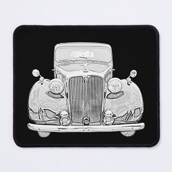 Item preview, Rover P3 1940s classic car monochrome designed and sold by soitwouldseem.