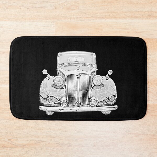 Item preview, Rover P3 1940s classic car monochrome designed and sold by soitwouldseem.