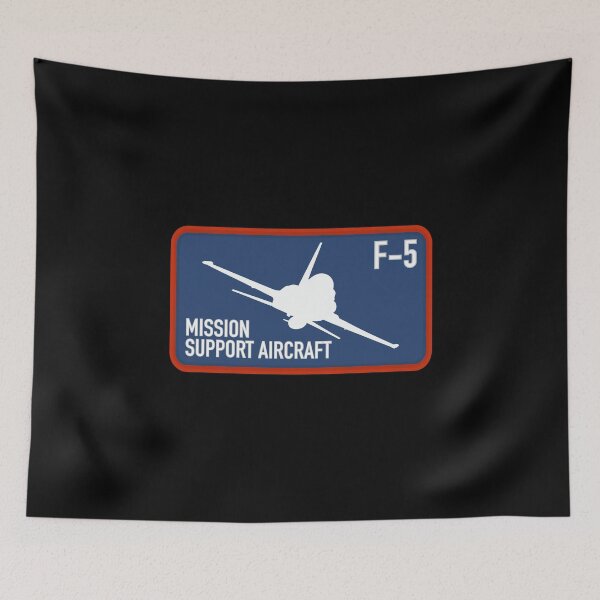 Item preview, F-5 Mission Support Aircraft Patch designed and sold by StrongVlad.