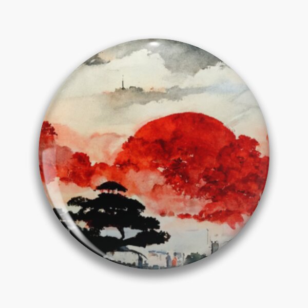 Artikelvorschau, Aquarellansicht Ueno Park Tokio Asakusa entworfen und verkauft von Mirochan80.