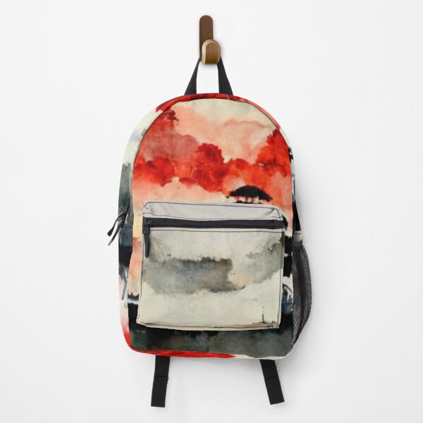 Item preview, Watercolor view Ueno Park Tokyo Asakusa designed and sold by Mirochan80.