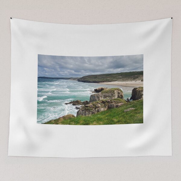 Item preview, White Horses ~ Perranporth Beach designed and sold by Dorset Girl.