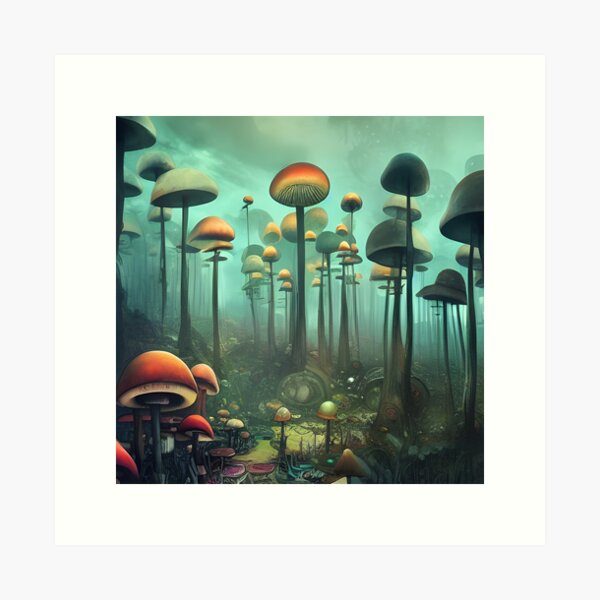 Item preview, Beneath the Mushroom Canopy designed and sold by LyndiiLoubie.