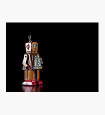 Tinplate Robot Photographic Print