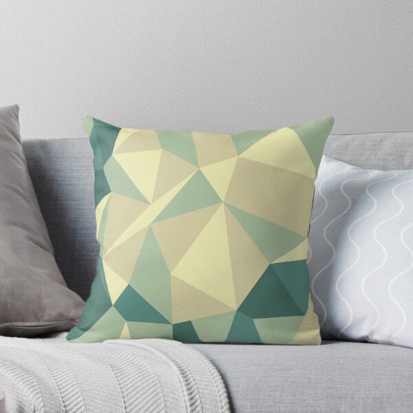 Item preview, Green Polygonal Pattern designed and sold by tranda90.