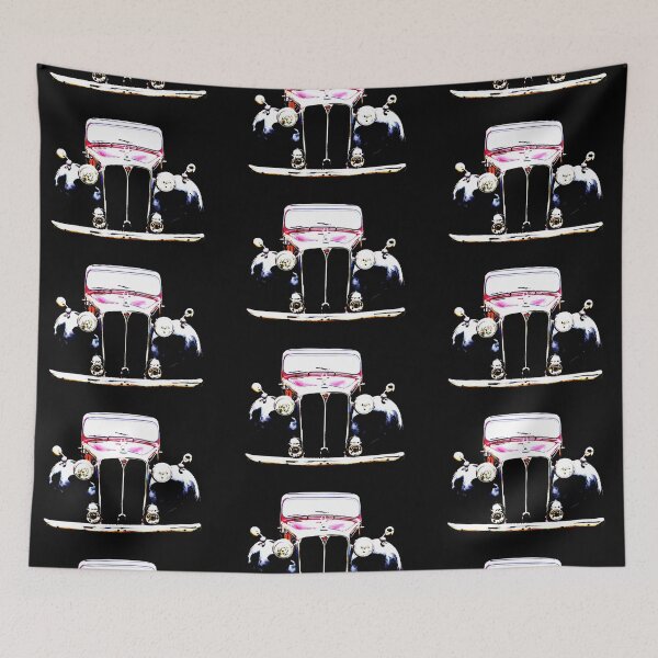 Item preview, Rover P3 1940s classic car high contrast designed and sold by soitwouldseem.