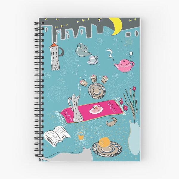 Item preview, Domestic life with cat and book designed and sold by Emi Yañez.