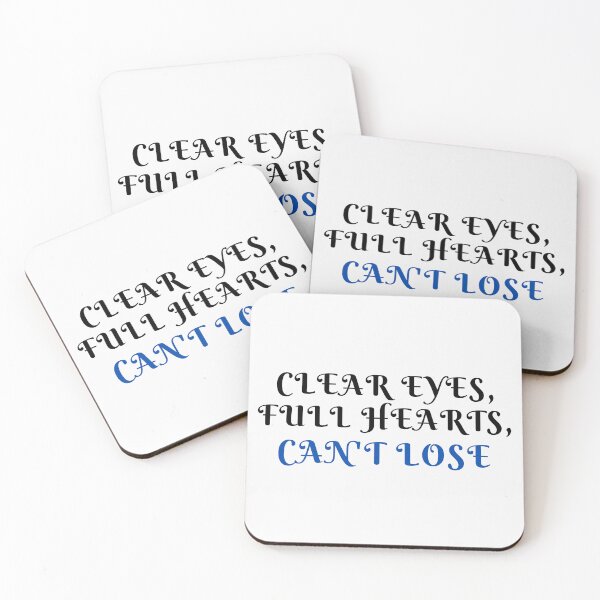 Item preview, clear eyes, full hearts, can't lose  designed and sold by PRETTY-PEARLS.