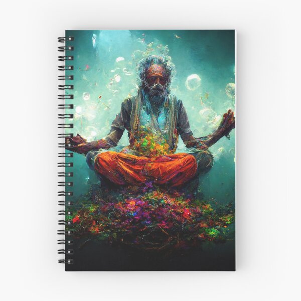 Item preview, meditating sadu designed and sold by Aliveforfun.