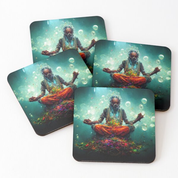 Item preview, meditating sadu designed and sold by Aliveforfun.
