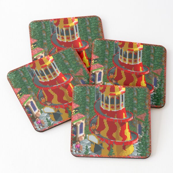 Item preview, RollerCoaster Tycoon RCT 1 - Spiral Slide designed and sold by vortiene.