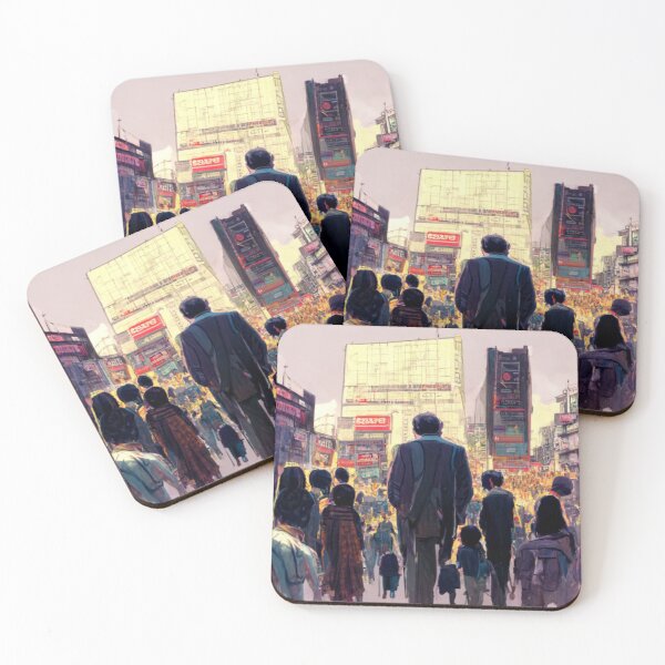 Item preview, Walking the Shibuya crossing designed and sold by Mirochan80.