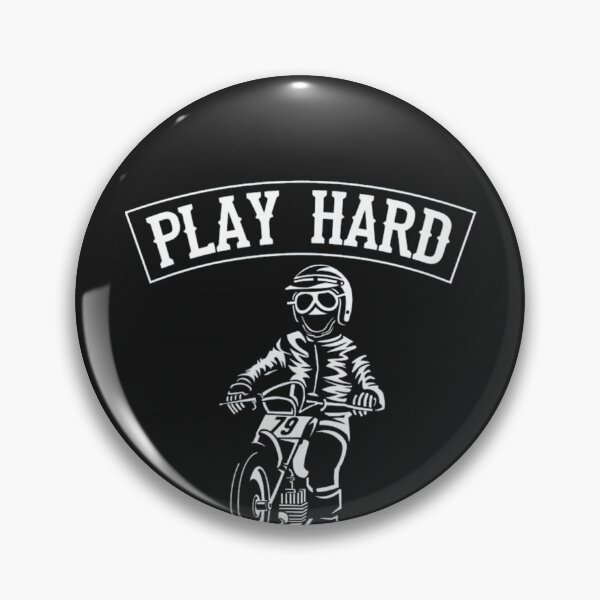 Item preview, Play Hard Ride Harder Motocross designed and sold by cassidyu.