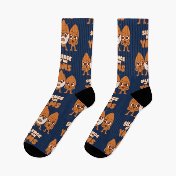 Item preview, Silence of the Yams - movie pun kawaii style Halloween designed and sold by WeirdPunderful.