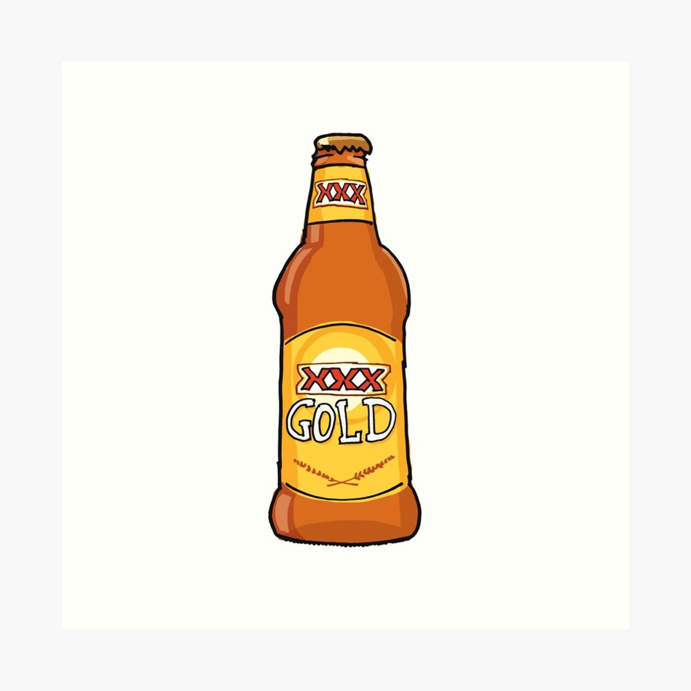 XXXX Gold - The Milton Mango Art Print