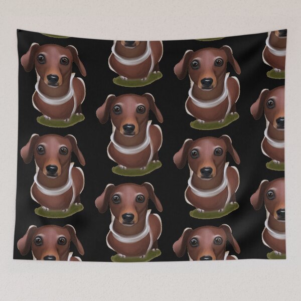 Item preview, Digital Dachshund designed and sold by ODINDISA.