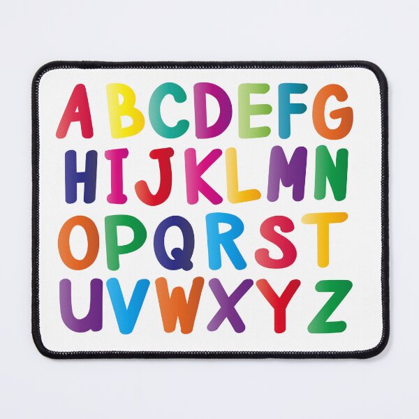 Item preview, ABC ALPHABET IN COLOURFUL LETTERS designed and sold by fejoa.