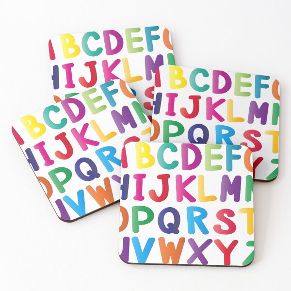 Item preview, ABC ALPHABET IN COLOURFUL LETTERS designed and sold by fejoa.