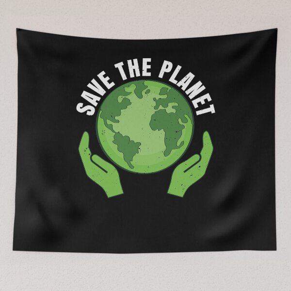 Item preview, Save The Planet Climate Protection Nature Conservation designed and sold by Lenny Stahl.