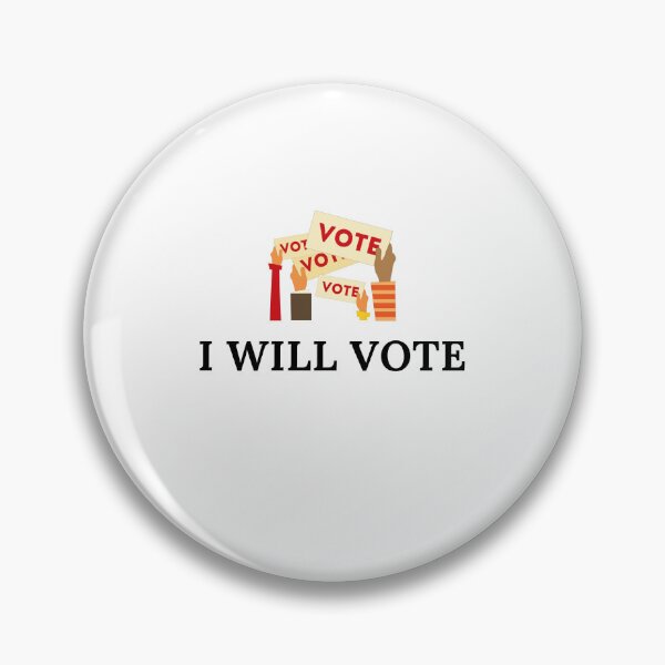 Item preview, Voter Registration designed and sold by dress-in.