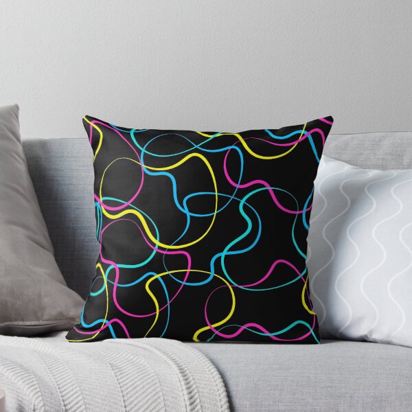 Item preview, Neon Colors on Black - Retro 80s Vibes designed and sold by humnoo.